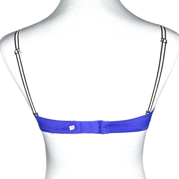 PINK Victoria’s Secret Wear Everywhere Push Up Bra Purple Size 34D - Picture 3 of 9